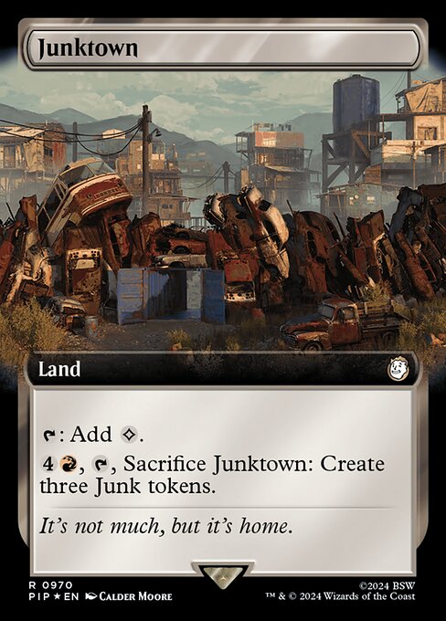 PIP: Junktown (Extended Art) (Surge Foil)