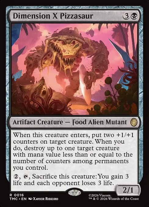 TMC: Dimension X Pizzasaur