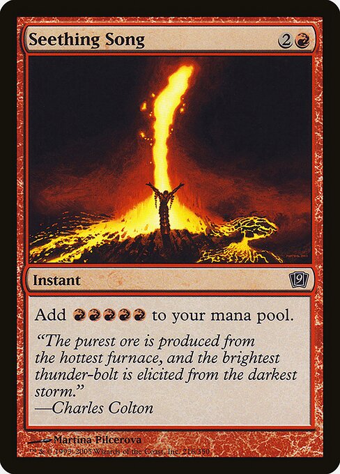 9ED: Seething Song (Foil)