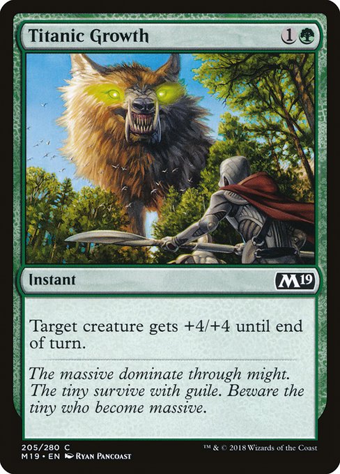 M19: Titanic Growth (Foil)