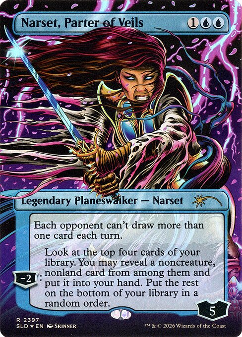SLD: Narset, Parter of Veils (2397) (Foil)