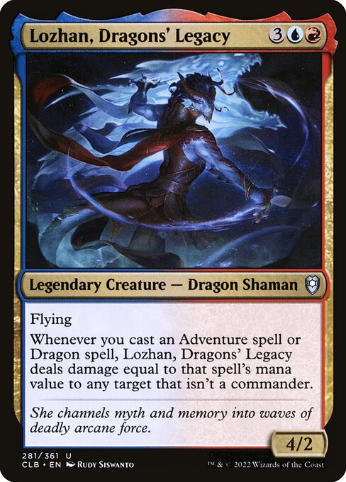 CLB: Lozhan, Dragons' Legacy (Foil)
