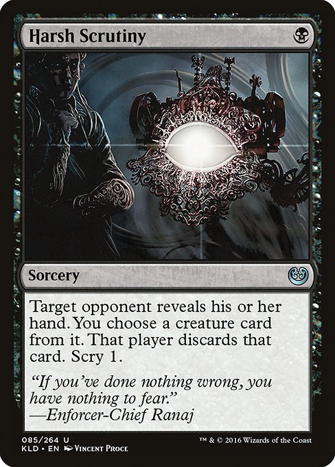 KLD: Harsh Scrutiny