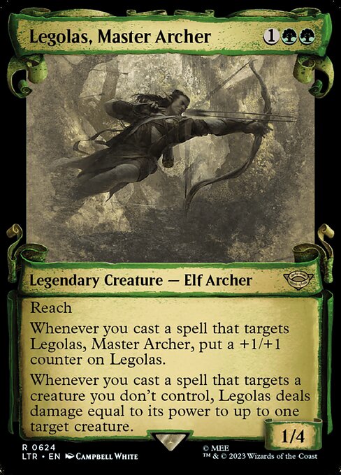 LTR: Legolas, Master Archer (Showcase Scrolls)