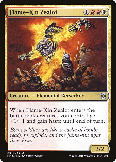 EMA: Flame-Kin Zealot (Foil)