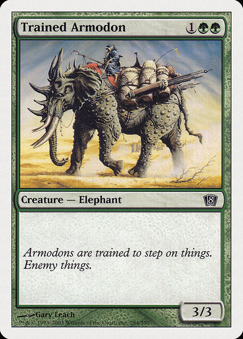 8ED: Trained Armodon