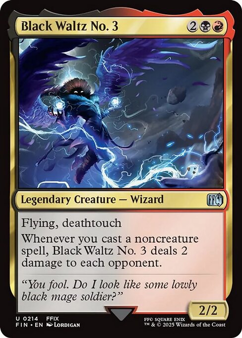 FIN: Black Waltz No. 3 (Foil)