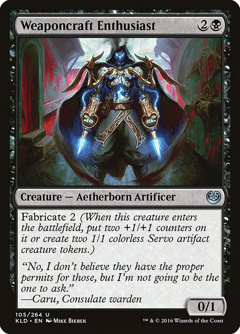 KLD: Weaponcraft Enthusiast