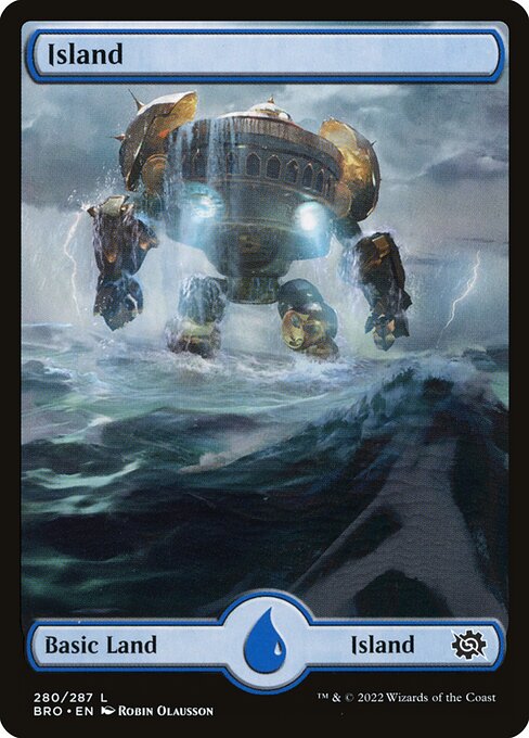 BRO: Island (280) - Full Art (Foil)