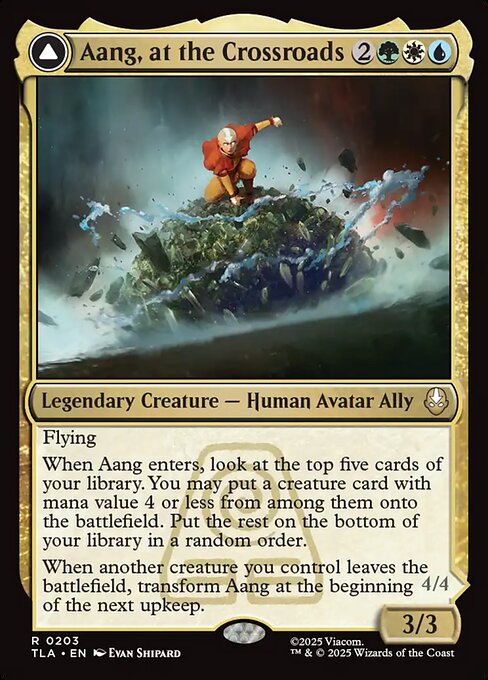 TLA: Aang, at the Crossroads (Foil)