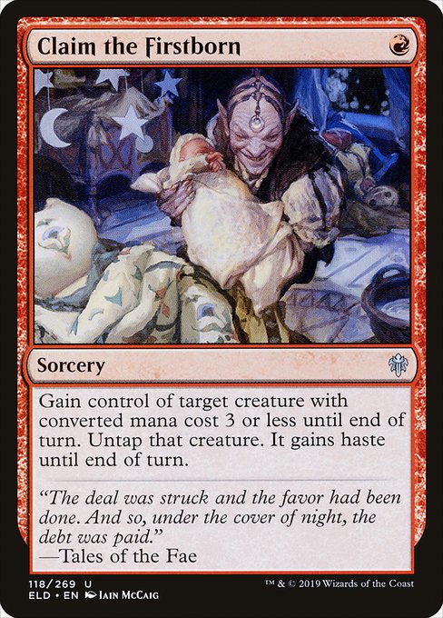 ELD: Claim the Firstborn (Foil)