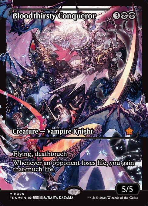 FDN: Bloodthirsty Conqueror (Showcase) (Foil)