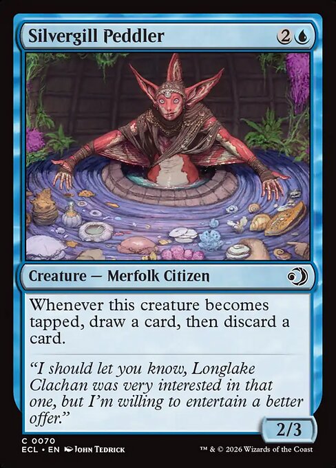 ECL: Silvergill Peddler (Foil)