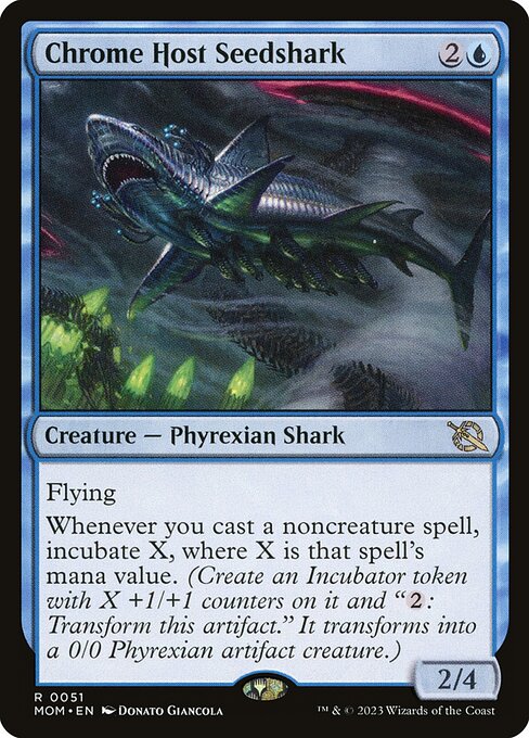 MOM: Chrome Host Seedshark (Foil)
