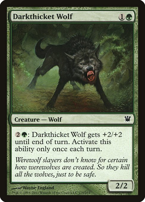 ISD: Darkthicket Wolf