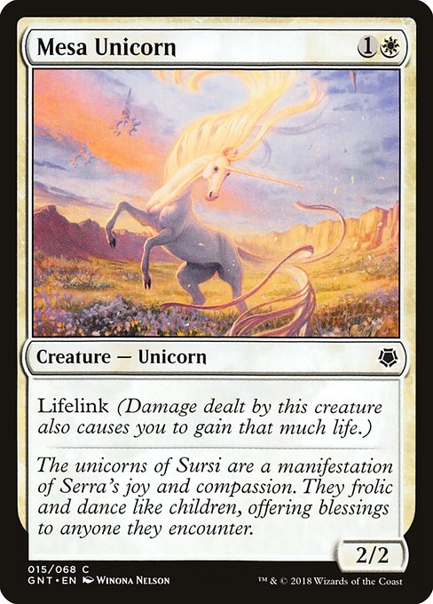 GNT: Mesa Unicorn
