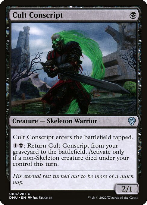DMU: Cult Conscript (Foil)