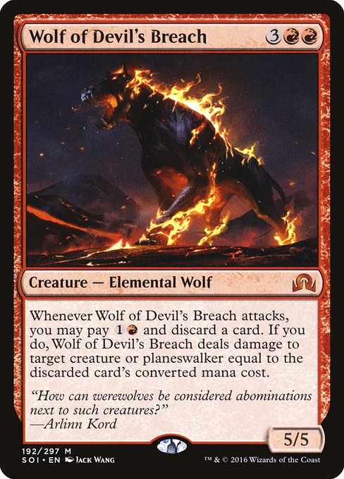 SOI: Wolf of Devil's Breach (Foil)