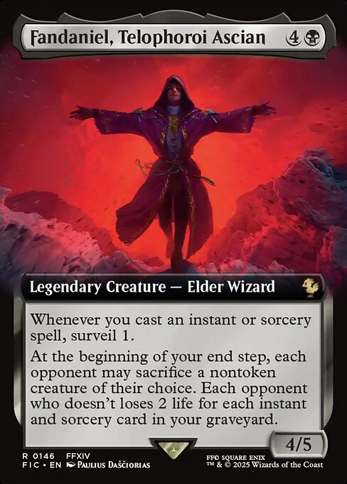FIC: Fandaniel, Telophoroi Ascian (Extended Art) (Foil)