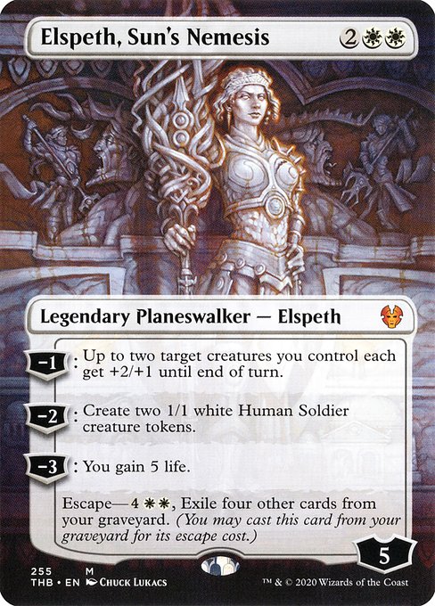 THB: Elspeth, Sun's Nemesis (Borderless) (Foil)