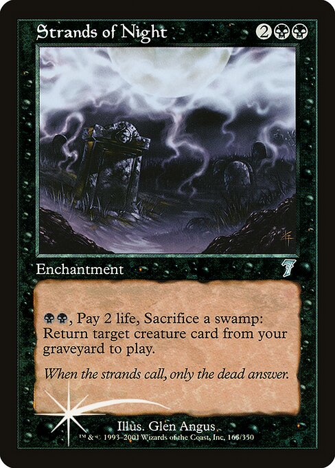 7ED: Strands of Night (Foil)