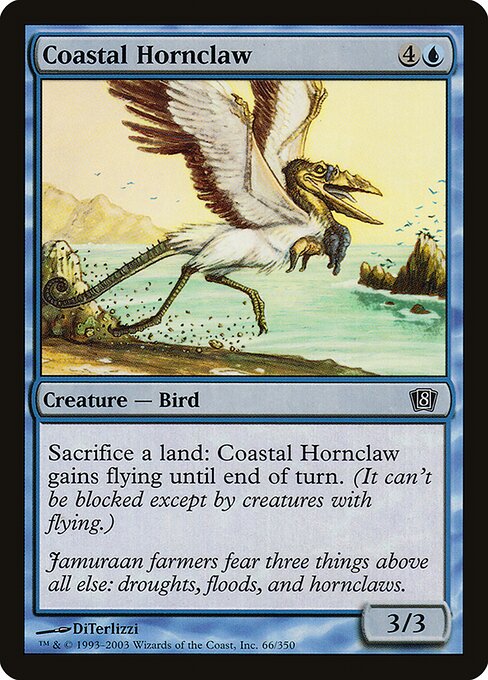 8ED: Coastal Hornclaw (Foil)