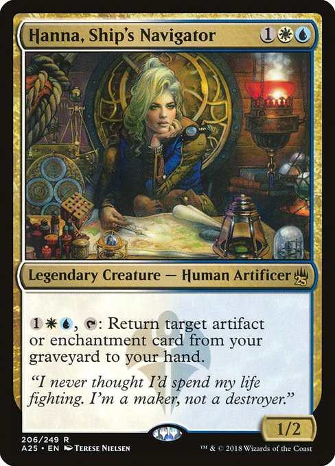 A25: Hanna, Ship's Navigator (Foil)
