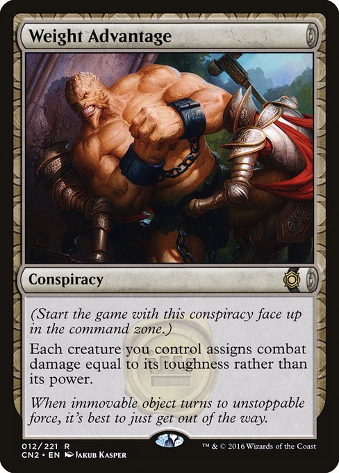 CN2: Weight Advantage (Foil)