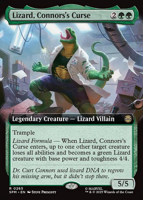 SPM: Lizard, Connors's Curse (Extended Art)
