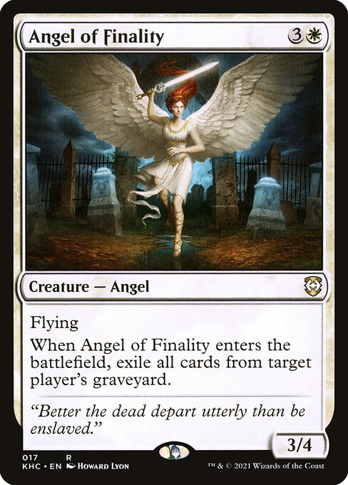 KHC: Angel of Finality