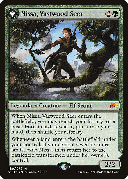 ORI: Nissa, Vastwood Seer (Foil)