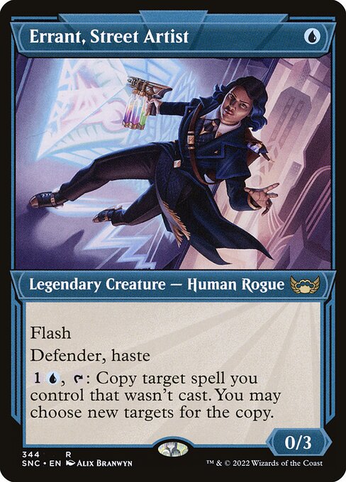 SNC: Errant, Street Artist (Showcase) (Foil)