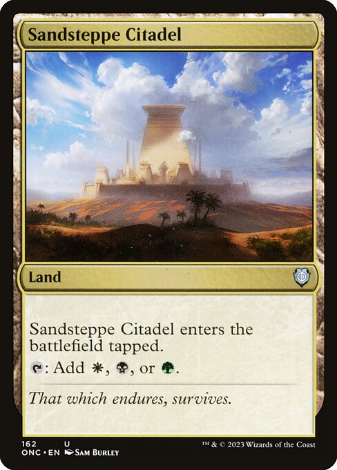 ONC: Sandsteppe Citadel