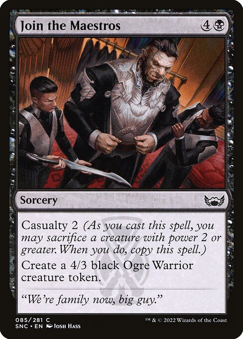 SNC: Join the Maestros (Foil)