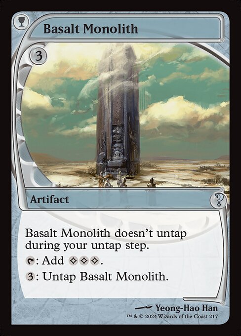 MB2: Basalt Monolith (Future Sight) (Foil)