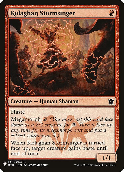 PLST: Kolaghan Stormsinger