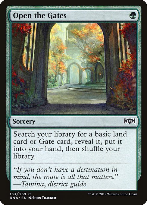 RNA: Open the Gates