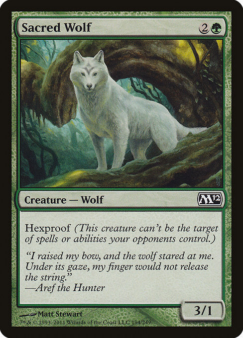 M12: Sacred Wolf (Foil)