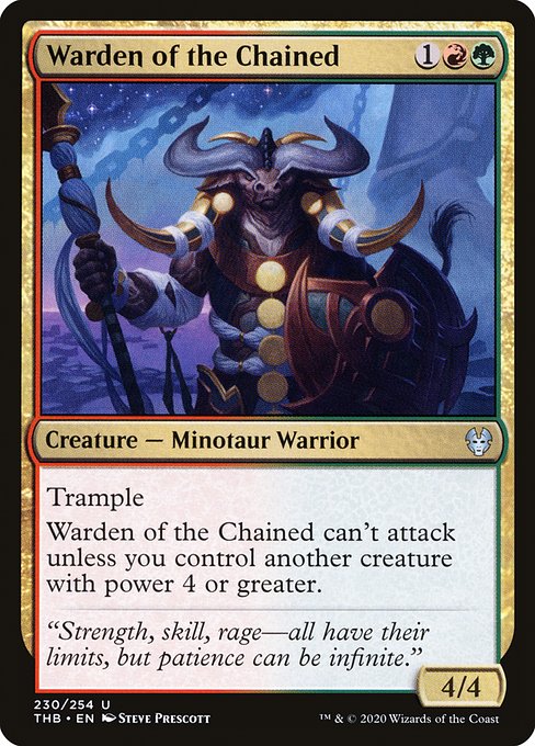 THB: Warden of the Chained (Foil)