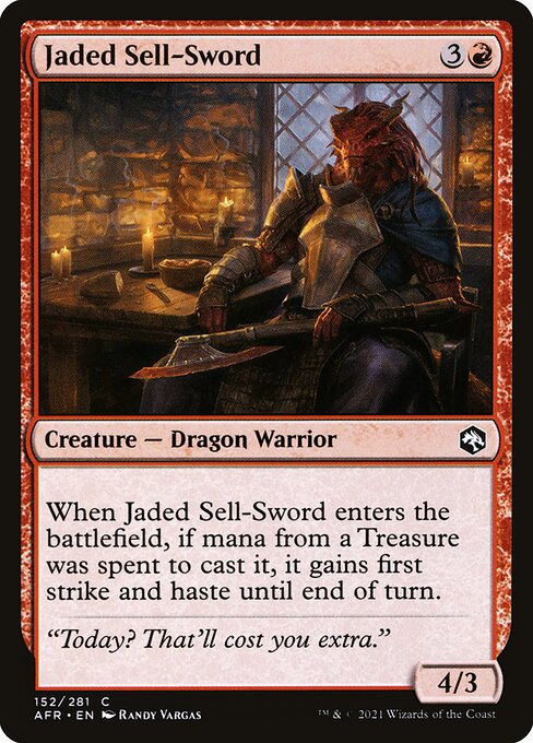AFR: Jaded Sell-Sword (Foil)