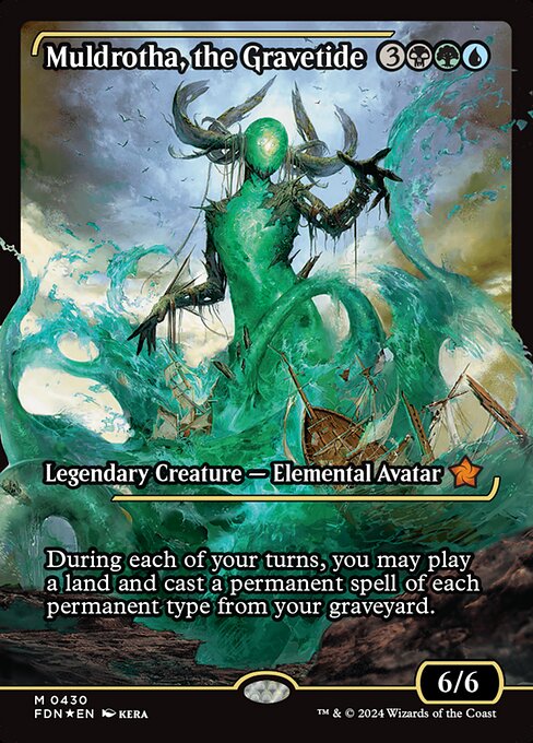 FDN: Muldrotha, the Gravetide (Showcase) (Foil)