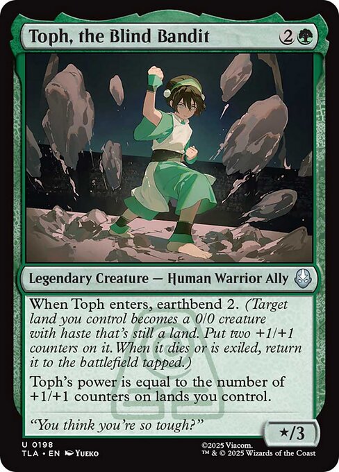 TLA: Toph, the Blind Bandit (Foil)