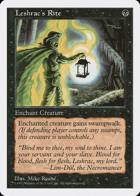 5ED: Leshrac's Rite