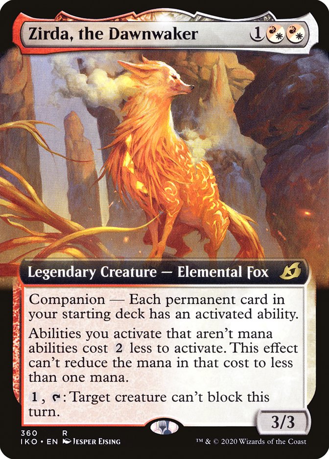 Zirda, the Dawnwaker (Extended Art) [Foil] :: IKO