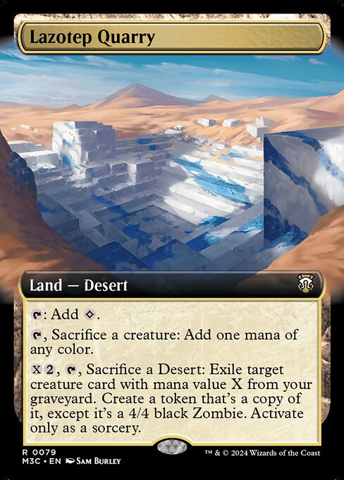 M3C: Lazotep Quarry (Extended Art) (Foil)