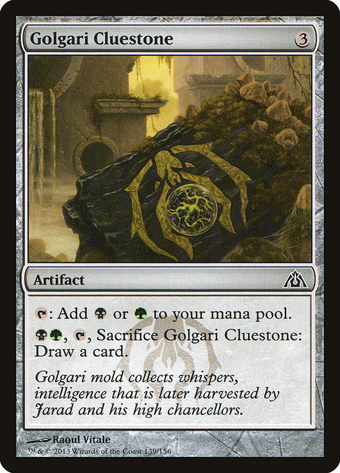 DGM: Golgari Cluestone