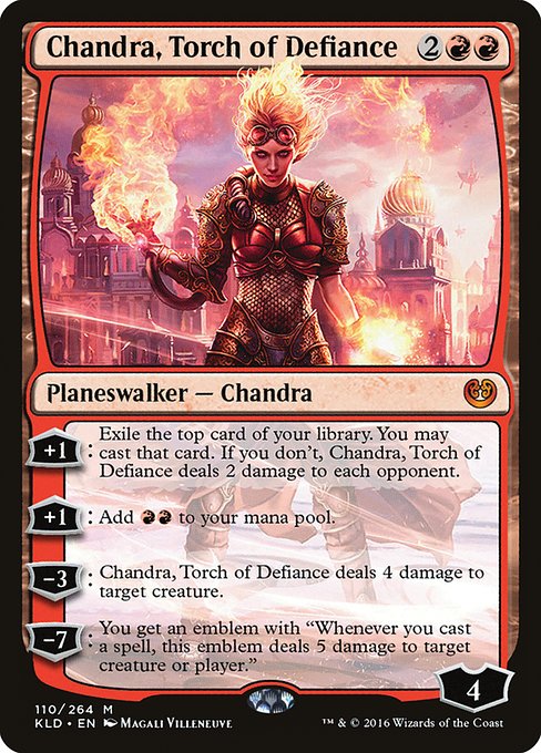KLD: Chandra, Torch of Defiance (Foil)