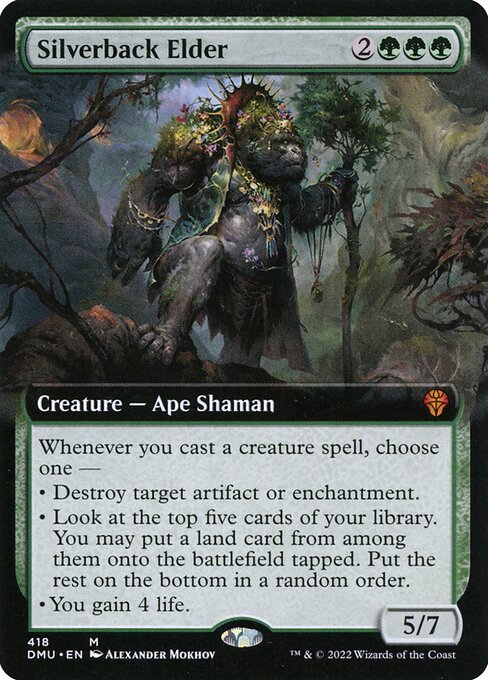 DMU: Silverback Elder (Extended Art) (Foil)