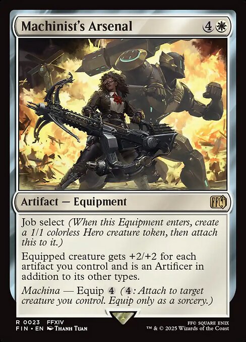 FIN: Machinist's Arsenal