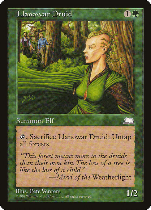 WTH: Llanowar Druid
